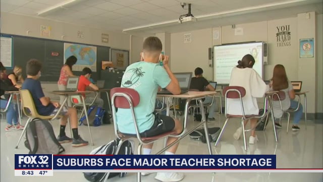 Suburban schools grapple with teacher shortage