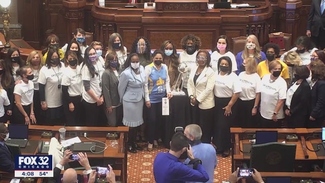 Illinois politicians honor WNBA champions Chicago Sky