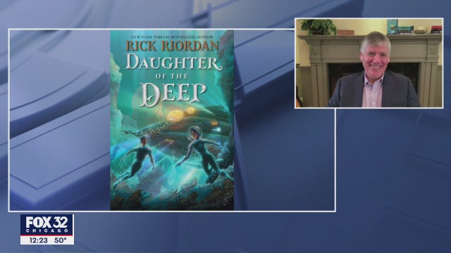 Rick Riordan talks 'Daughter of the Deep' ahead of Tuesday release