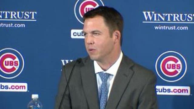 Cubs new general manager Carter Hawkins talks about team's future and how to develop pitchers