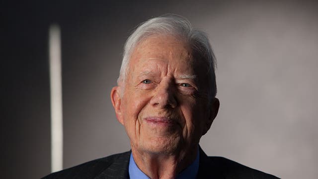 Former President Jimmy Carter celebrating 97th birthday