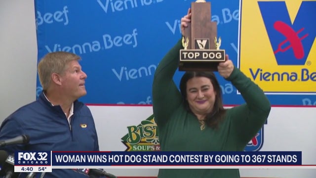 Illinois woman blessed with perks after winning Vienna Beef's 'Hot Dog Stand Challenge'