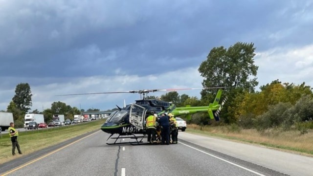 Skokie man extricated from semi after high-speed crash on Interstate 65