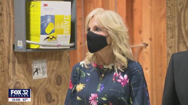 First Lady Jill Biden visits Chicago for Hispanic Heritage Month events