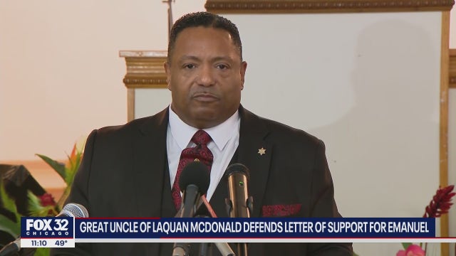 Great uncle of Laquan McDonald writes letter of support for Rahm Emanuel