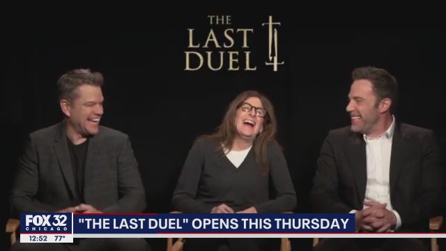 'The Last Duel' reunites Ben Affleck and Matt Damon