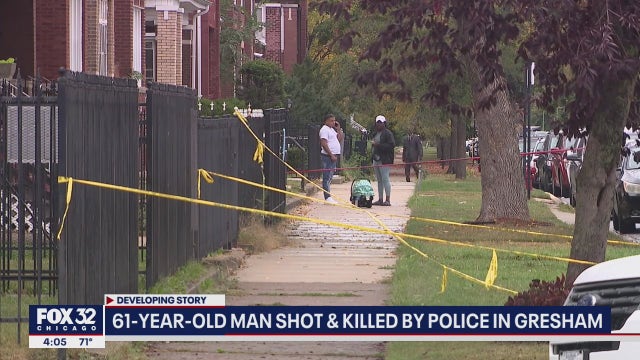 Chicago police fatally shoot man after answering domestic call in Gresham
