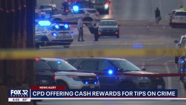 CPD offering cash rewards for tips on crime