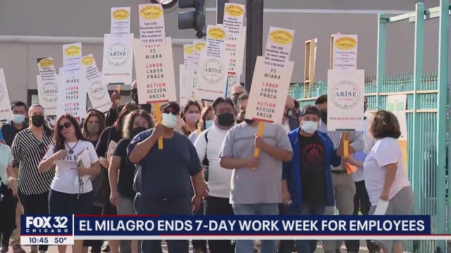 Chicago El Milagro employees will no longer have to work 7 days a week