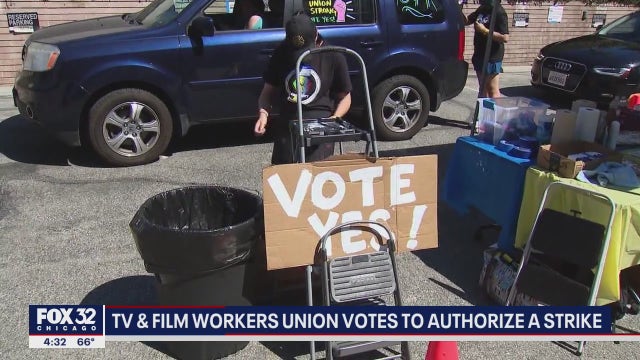 Possible TV and film crew strike could impact productions in Chicago