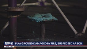 Hermosa playground burned in apparent act of arson