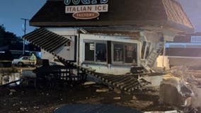 Police chase in Munster ends with car hitting Jodi's Italian Ice; now there's a fundraiser to help