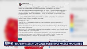 Naperville mayor calls for end to mask mandate in Illinois