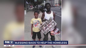 Chicago teen provides 'Blessing Bags' to the homeless on Giving Tuesday