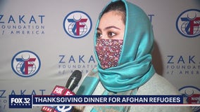 Dozens of Afghan refugees celebrate Thanksgiving at Uptown restaurant