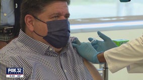 Pritzker receives COVID-19 booster shot, urges Illinoisans to get it as well