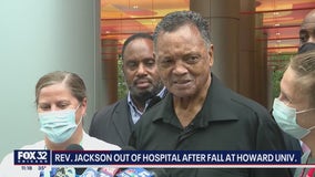 Rev. Jesse Jackson out of hospital after Howard University fall