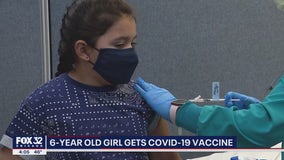 6-year-old Chicago girl gets COVID-19 vaccine after being diagnosed with the virus last year