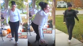 Police seek woman suspected of stealing packages from porches in St. Charles