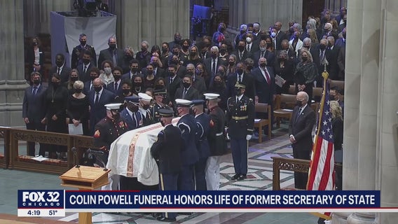 Colin Powell funeral: Nation celebrates his long life and service