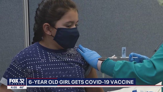 6-year-old Chicago girl gets COVID-19 vaccine after being diagnosed with the virus last year