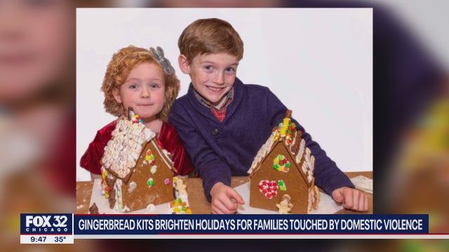 'WINGS' nonprofit uses gingerbread homes to raise money for families touched by domestic violence