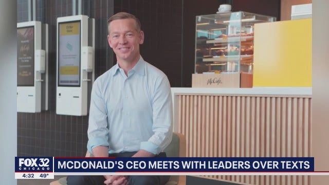 McDonald's CEO trying to repair relationships after blaming parents for shooting deaths of Chicago kids