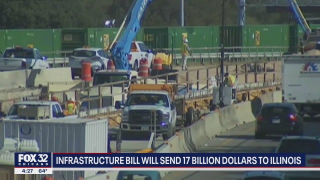 US infrastructure bill sending billions of dollars to Illinois