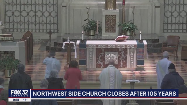 Our Lady of Victory Catholic church in Chicago closes after 105 years