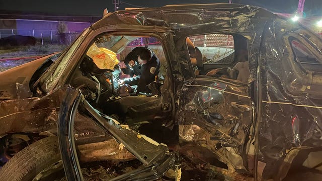 Vehicle running red light blamed for car crash in West Englewood that left five critically injured