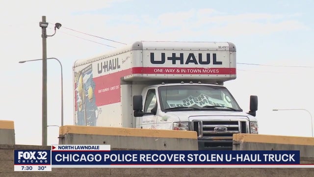U-Haul recovered after stolen, may be connected to crime sprees: Police