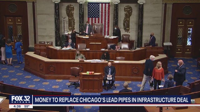 Infrastructure deal will provide money to replace lead pipes in Chicago