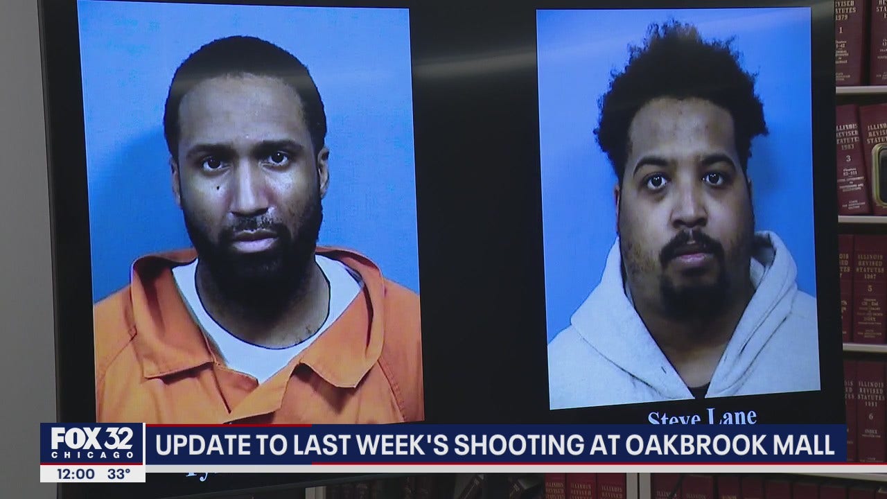 Bond set to $1 million each for two men charged in the Oak Brook Mall  shooting