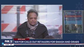 Lightfoot under fire for suggesting retail stores increase security to prevent smash-and-grabs