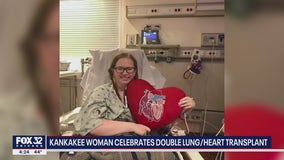 Kankakee woman celebrates being home for the holidays after getting new heart, double lung transplant