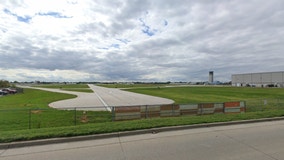 Small plane veers off runway at Chicago Executive Airport