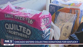 Chicago sisters collecting donations for Kentucky tornado victims