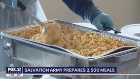 Salvation Army prepared 2,500 meals for those in need on Christmas