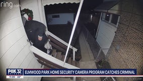 Elmwood Park police capture criminal breaking into home by utilizing surveillance camera program