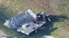 FedEx truck involved in crash off I-294 and Cicero