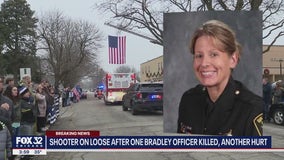 Bradley police officer fatally shot at hotel; Cops offer $25K reward for info leading to gunman
