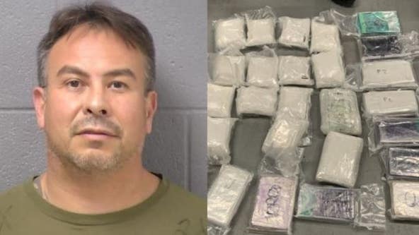 Man who possessed nearly 12K grams of fentanyl in Will County sentenced to 20 years in prison