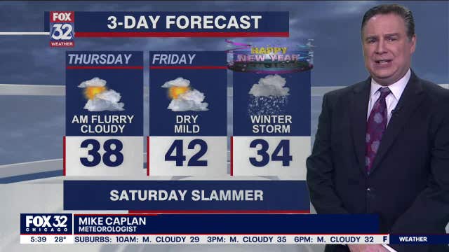 Temps in the upper 30s with flurries to fly, powerful snow storm heading to Chicagoland