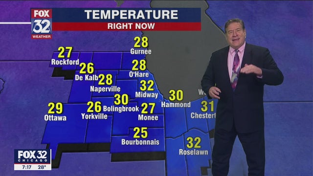 Temps in the upper 30s, sunshine later Sunday