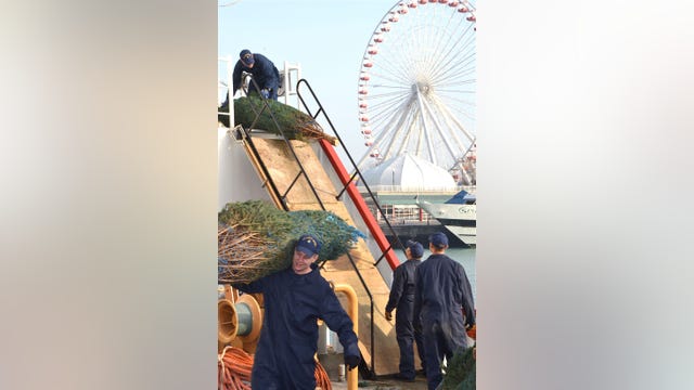 Chicago's Christmas Ship to sail into Navy Pier for annual tree delivery event