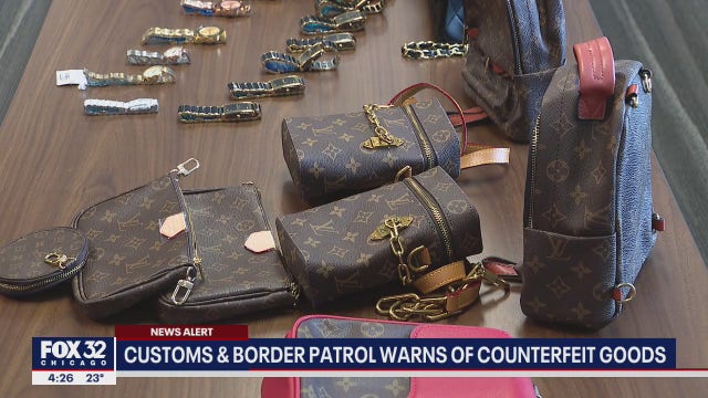 US Customs warning of counterfeit goods flowing into Chicago