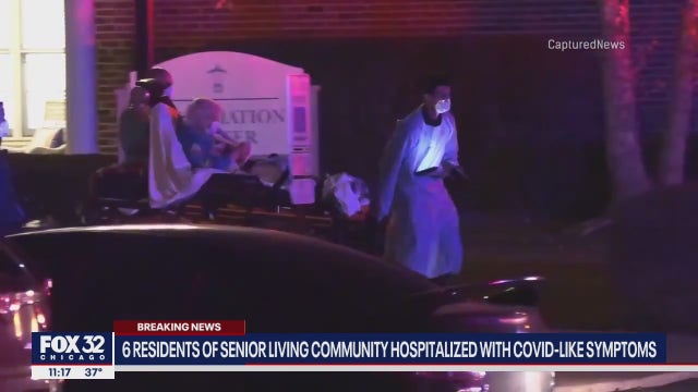 Six residents of senior living community in Fox Lake taken to hospitals with COVID symptoms