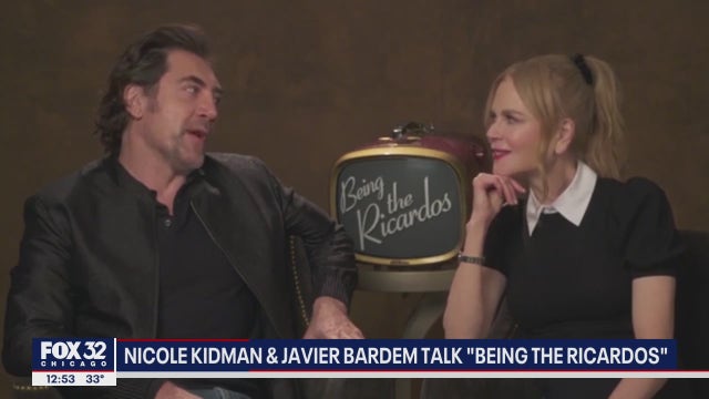 Nicole Kidman and Javier Bardem talk 'Being the Ricardos'