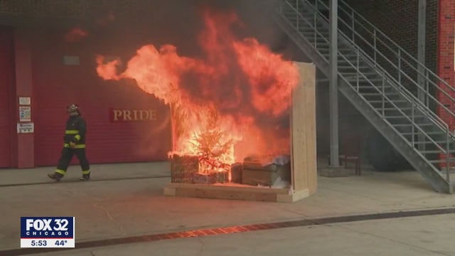 Chicago Fire Department warns of fire dangers this holiday season