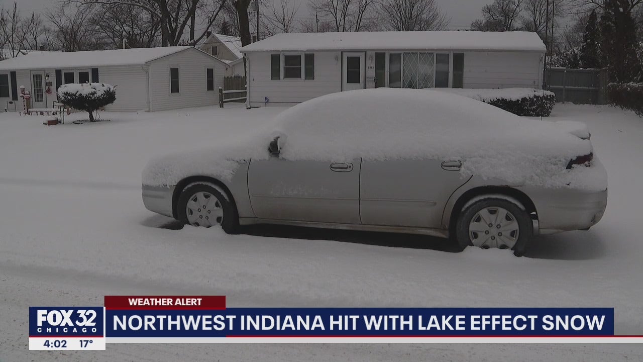 Lake effect snow hits NW Indiana while Chicago has clear blue skies - Vimarsana News